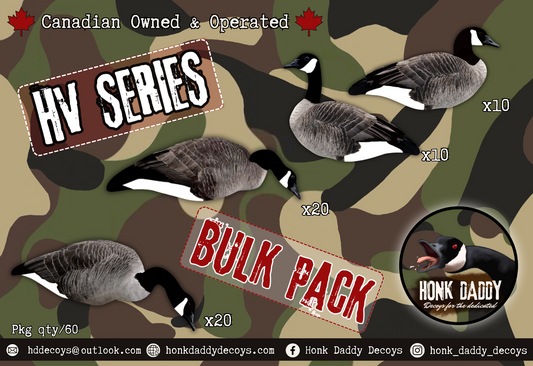 Bulk Pack (HV Series) | Goose Silhouettes